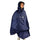 Poncho imperméable pour vélo adulte Hock Rain Stop bleu marine avec capuche protectrice et design fonctionnel