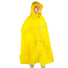 Poncho impermeable jaune pour velo adulte Hock modele Rain Stop avec capuche et protection contre la pluie