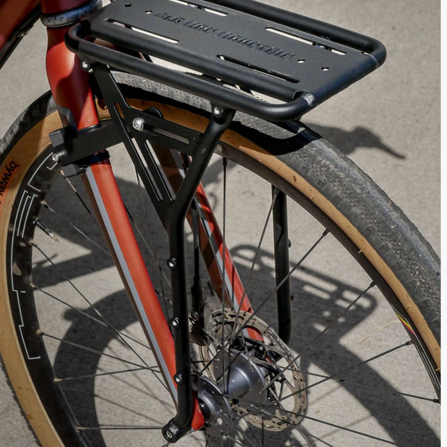 Porte-bagages Old Man Mountain Elkhorn montage avant sur axe traversant