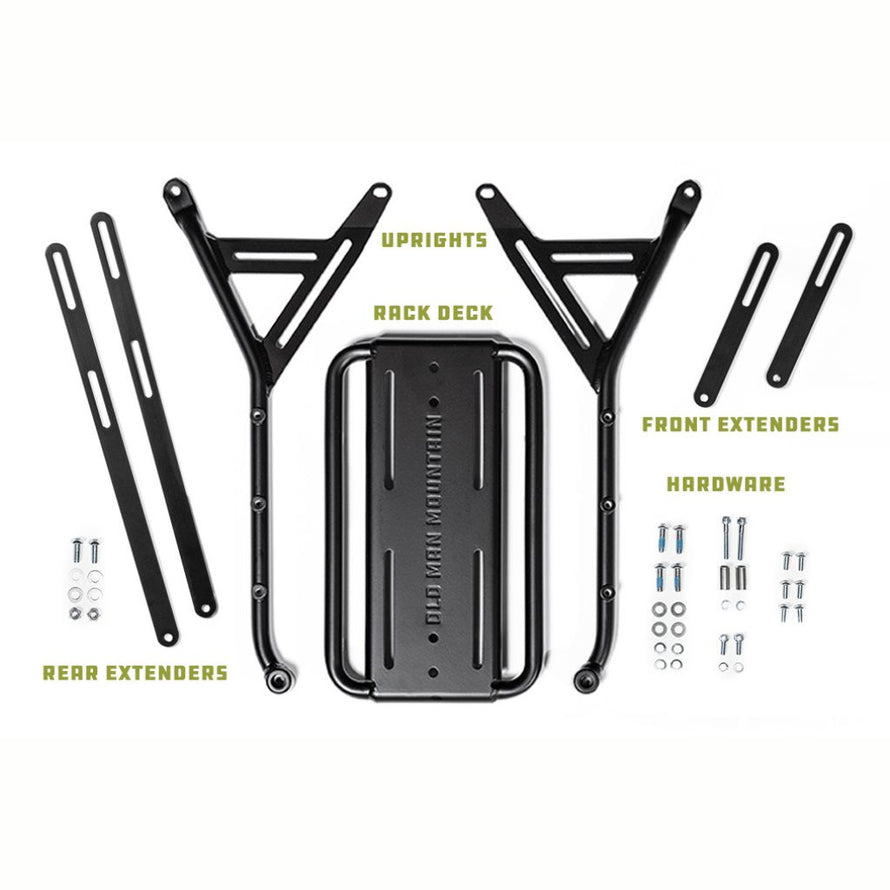 Porte-bagages Old Man Mountain Elkhorn contenu du pack