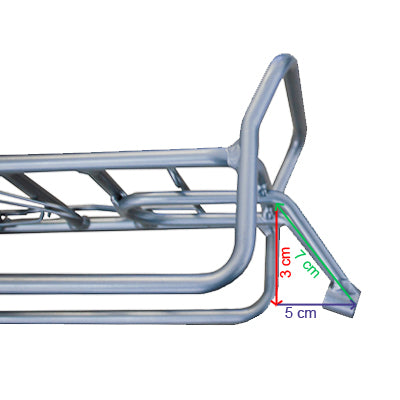 Porte bagage vélo avant Argent - #2
