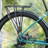 Porte-bagages Blackburn EX-1 cadre noir monté sur vélo