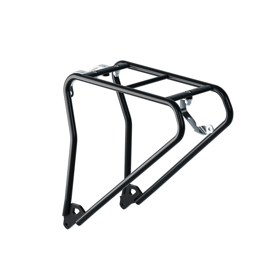 Porte bagages vélo avant Racktime Topit 2.0 Evo compatible roues 26 à 28 pouces, robuste et léger
