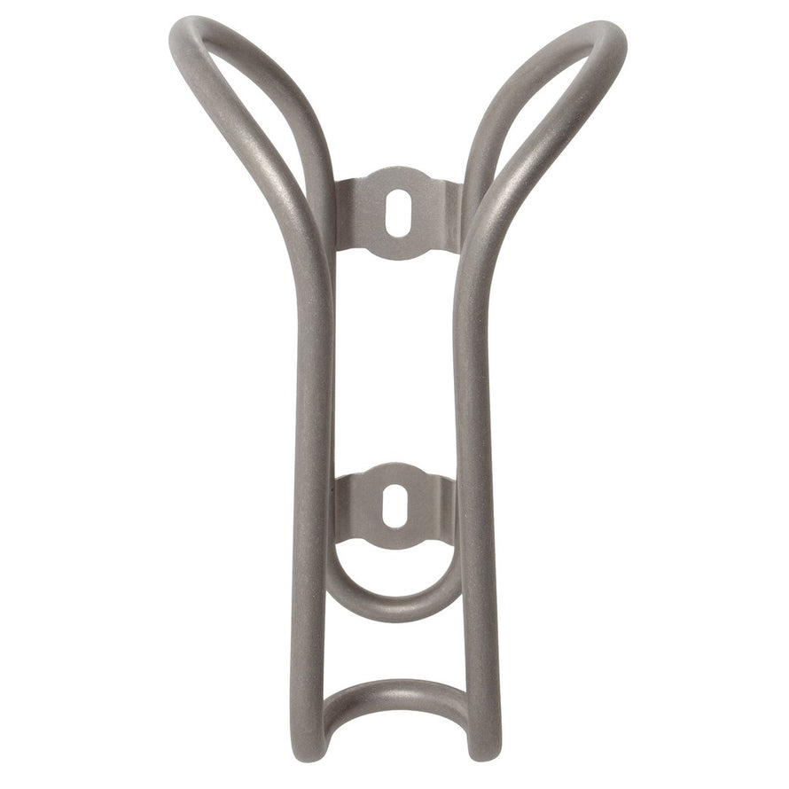 Porte-bidon M-Wave en titane léger et durable pour vélo, fixation sécurisée et design épuré