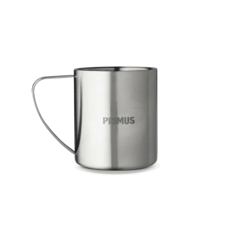 Tasse Primus 4-Season Mug 0.3 L en inox avec double paroi isolante