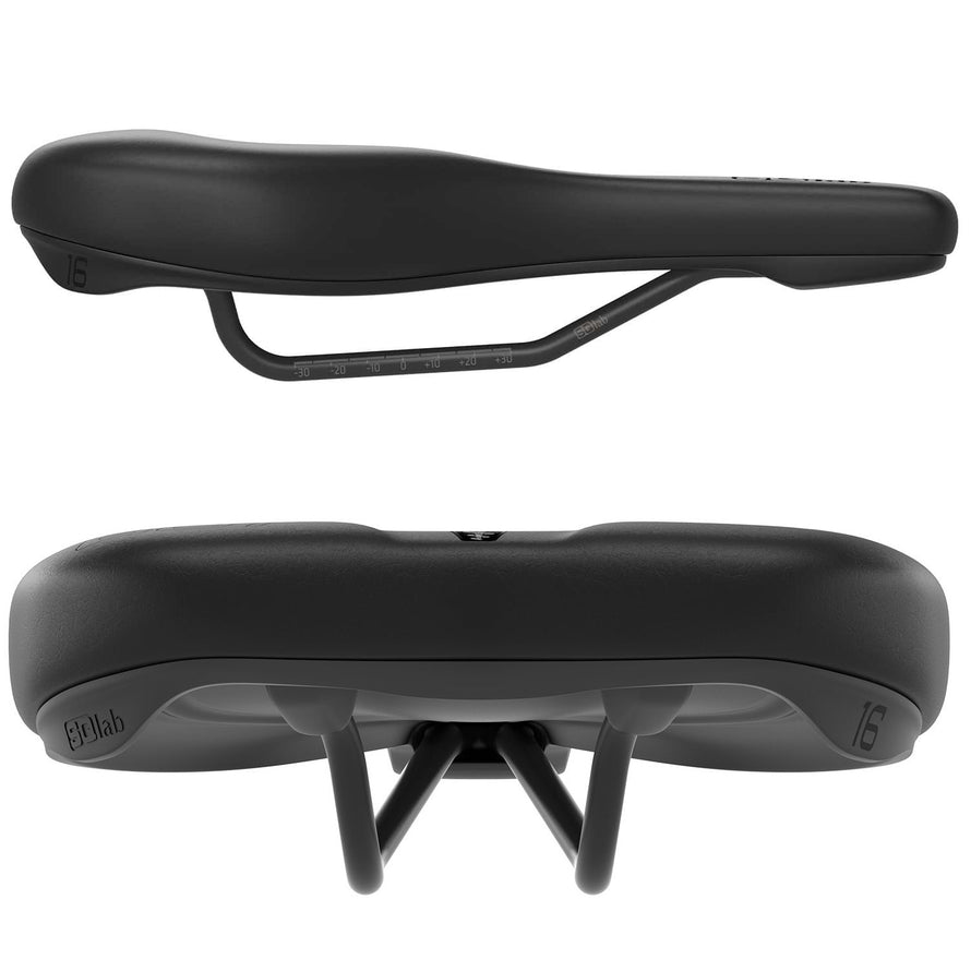 SQlab 610 Ergolux Active Zadel Zwart koop je bij SQlab 610 Ergolux Active Zadel Zwart koop je bij