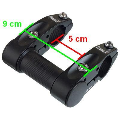 Prolongateur et réhausseur pour guidon de vélo - #3