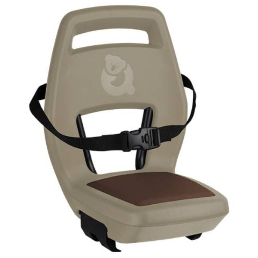 Qibbel siège vélo arrière enfant pour junior 6+ capuccino
