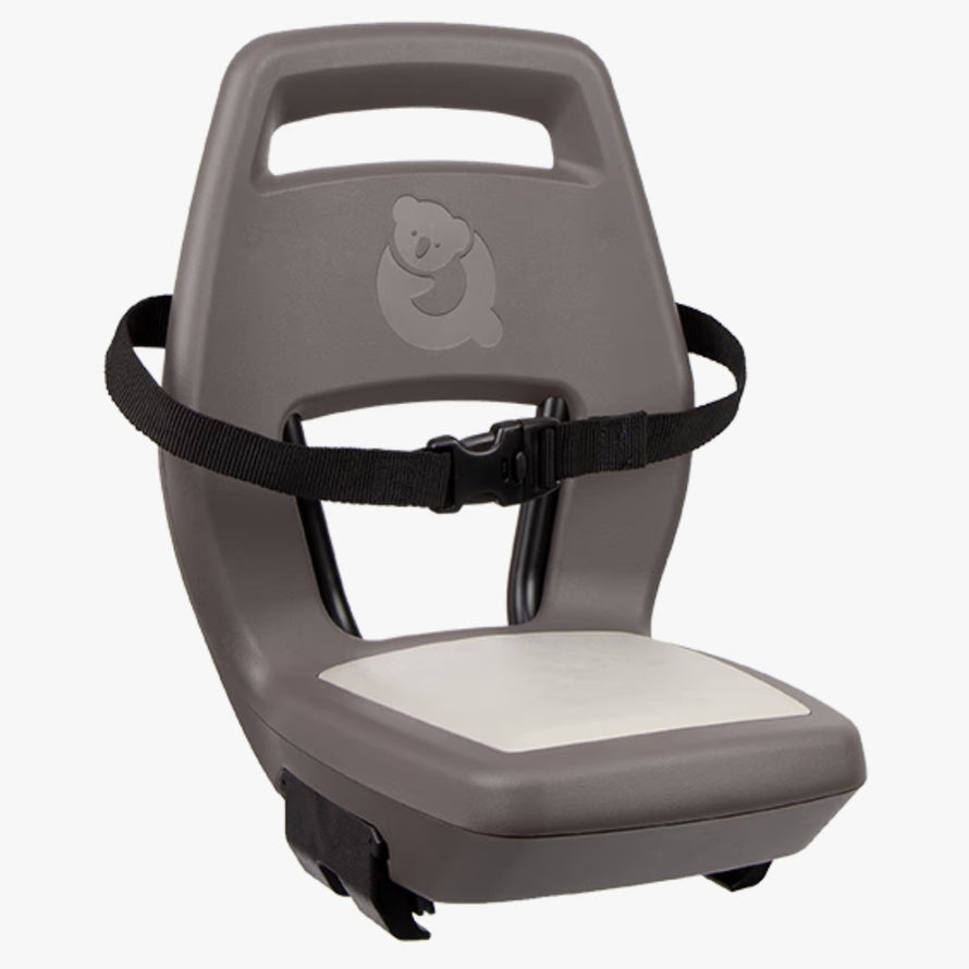 Qibbel siège vélo enfant junior 6+ couleur sand avec ceinture de sécurité intégrée