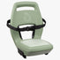 Siège vélo enfant junior 6+ Qibbel couleur vert pâle avec ceinture de sécurité ajustable pour porte-bagages arrière