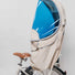 Abri de protection pluie et soleil Rainjoy Bub-up pour siege velo enfant, garantie de confort et securite