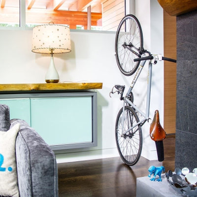 Range VTT au mur Hornit Clug MTB noir et blanc - #5