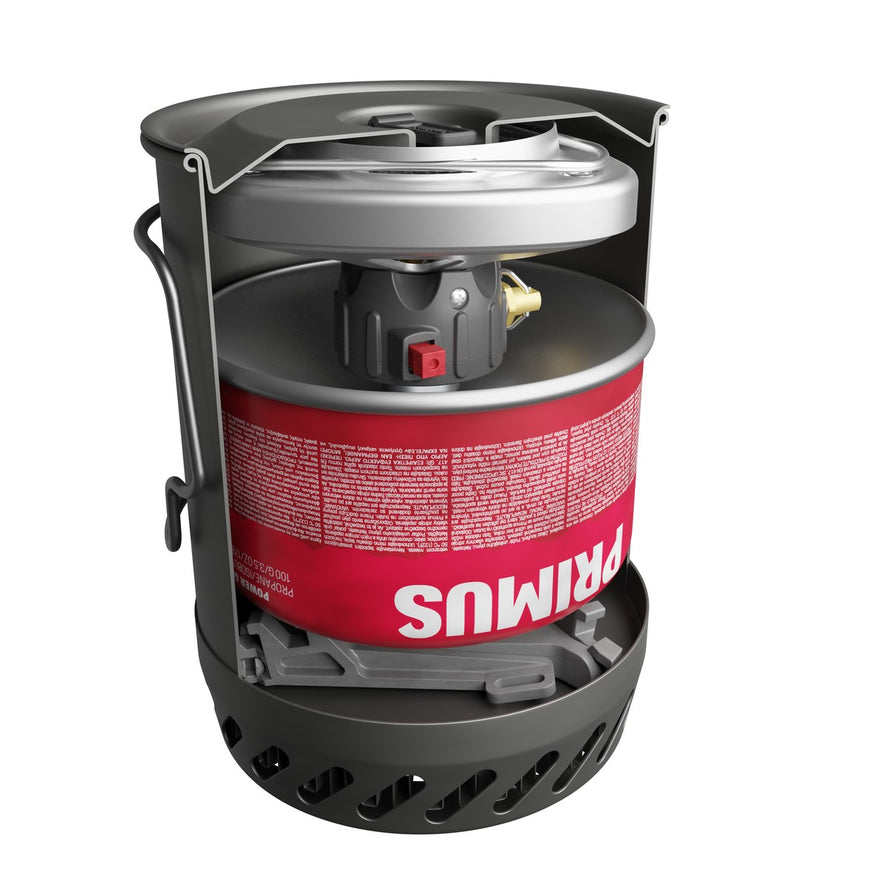 Rechaud ultraleger Primus Lite Ultra avec popote 0,8 L ideal pour camping et randonnee
