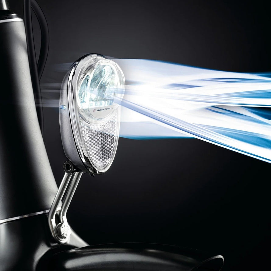 Feu avant et arrière Reelight RL720 pour vélo porte-bagages, éclairage LED sans batterie performant et durable