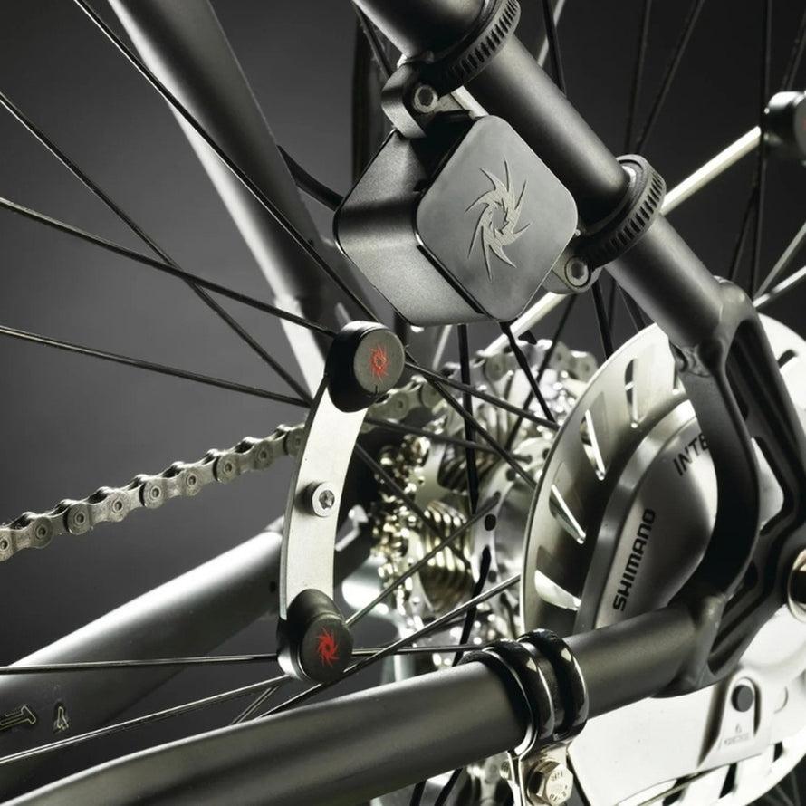 Feu avant et arrière sans pile Reelight RL720 pour porte-bagages vélo, éclairage innovant et écologique