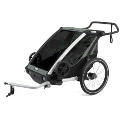 Remorque Vélo Pour Enfant Nordictrack, Double, En Aluminium, Roues 20 Pouces, Occasion