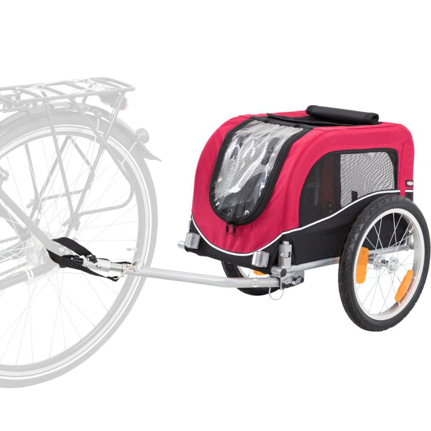 Remorque pour emmener un chien à vélo Trixie
