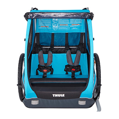 Remorque poussette 2 enfants pour vélo Thule Chariot Coaster XT - #2