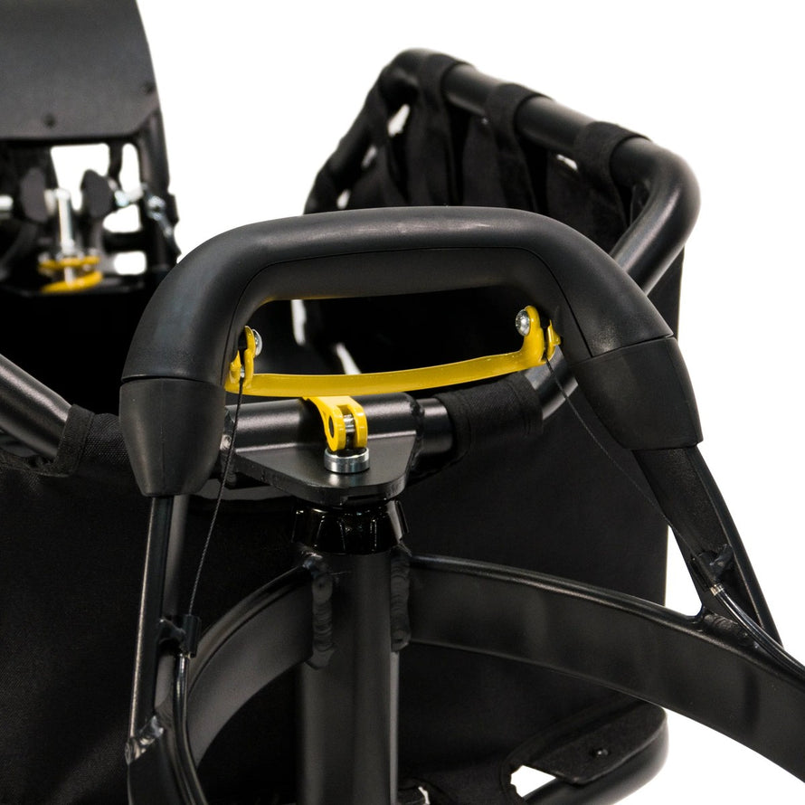 Remorque velo monoroue amortie Coho XC 70 L de Burley pour transport velo confortable et securise