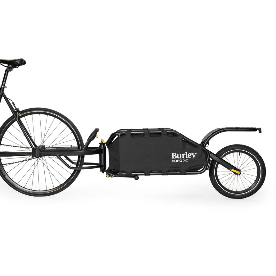 Burley Flatbed – Rimorchio Per Bicicletta Unisex, Nero, Taglia Unica