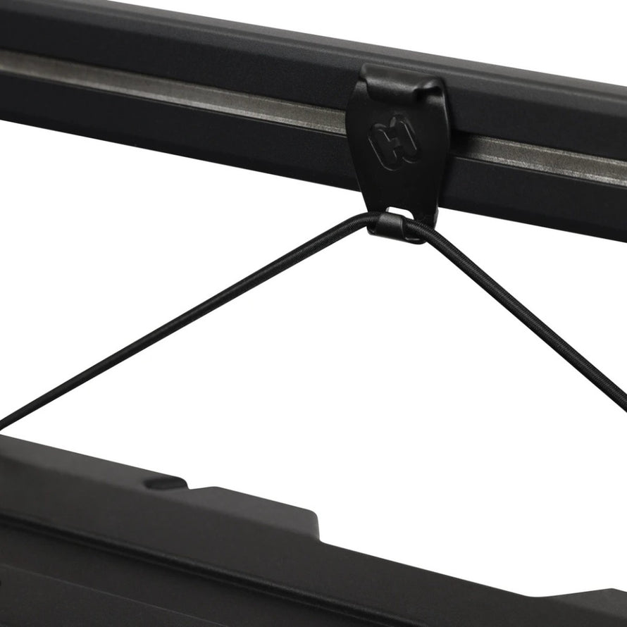 Fixation robuste de la remorque velo cargo Hamax Venture pour un transport fiable et securise de vos charges lourdes