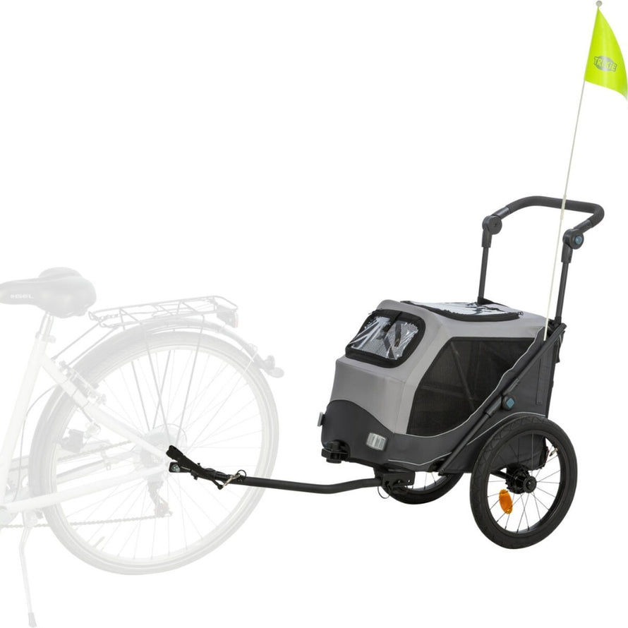 Trixie Remorque vélo pour chien pliable jusqu’à 22 kg