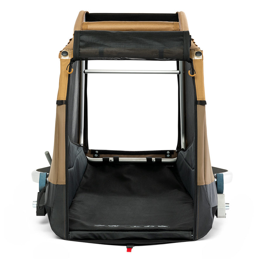 Intérieur spacieux remorque animaux grande taille Croozer vélo