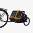Remorque velo pour chien Hamax Milou S avec suspension et design securise pour sorties agreables