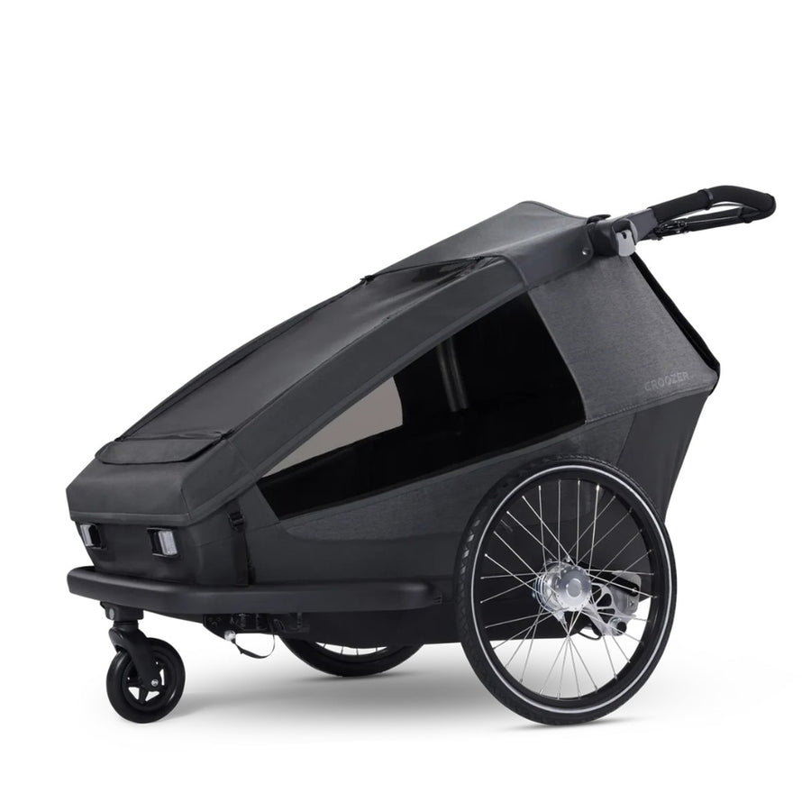 Remorque vélo modulaire Yuuna Croozer 3-en-1 : Enfant, Chien et Cargo