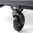 Roulette avant robuste de la remorque velo modulaire Yuuna Croozer 3 en 1 pour une maniabilite optimale