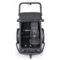 Remorque velo modulaire Yuuna Croozer avec siege enfant securise et systeme modulaire polyvalent