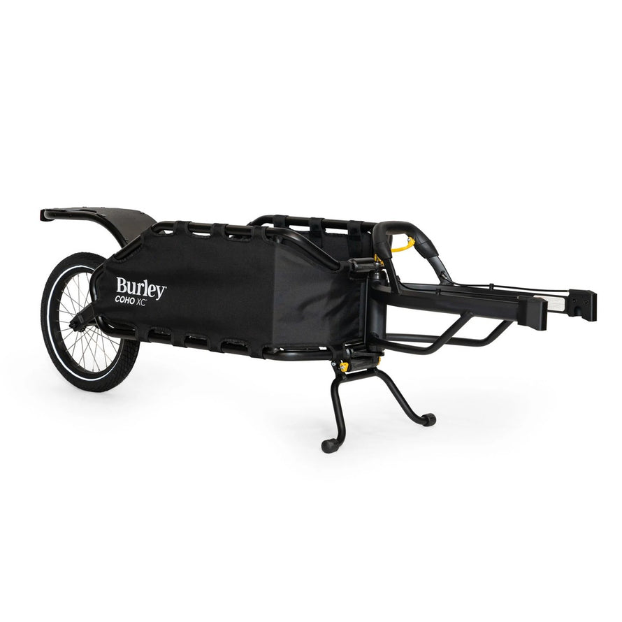 Remorque velo monoroue a suspension Coho XC Burley 70 L pour transport facile et confortable