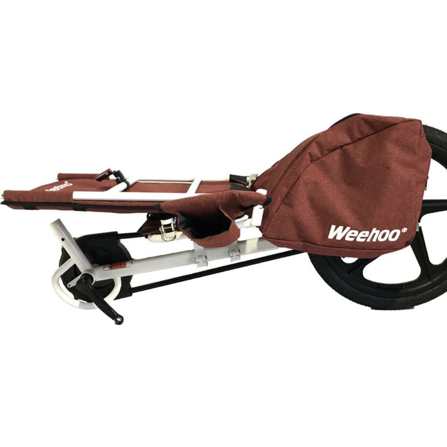 Remorque pliable pour le transport d'enfants en cyclotourisme