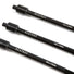 Axe traversant Restrap Switch axle noir pour porte-bagages vélo, fixation fiable et compatible avec cadres variés