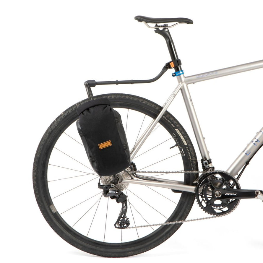 Porte-bagages Restrap Switch Rack avec sacoche noire, léger et solide pour vélo tout-terrain
