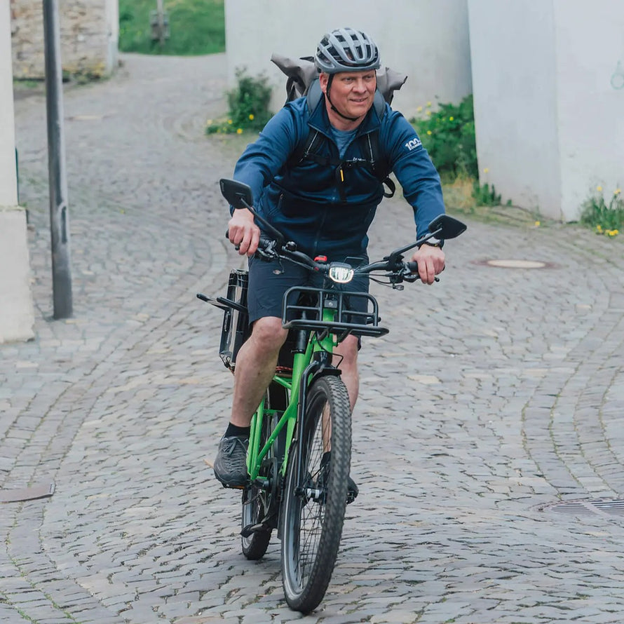 Retroviseur gauche Busch & Müller Cycle Star E pour velo, design ergonomique et securite optimale