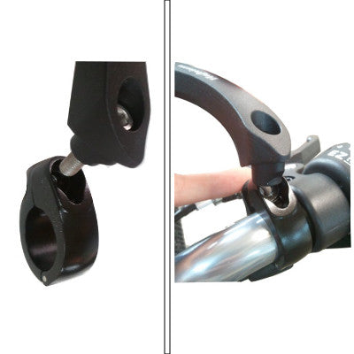 Rétroviseur Hafnium sur guidon de vélo droit - #3