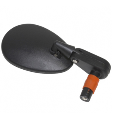 Rétroviseur vélo avec miroir large convexe embout de guidon - #2