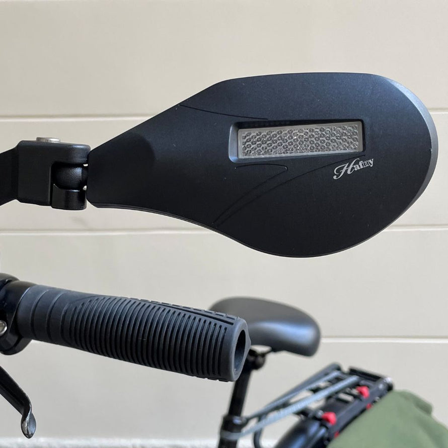 fahrrad rückspiegel e bike Linker Rückspiegel für E-Bikes und Speed Bikes von Atelya