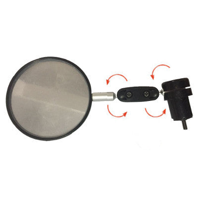 Rétroviseur vélo réglable gauche ou droit sur bout de guidon - #3