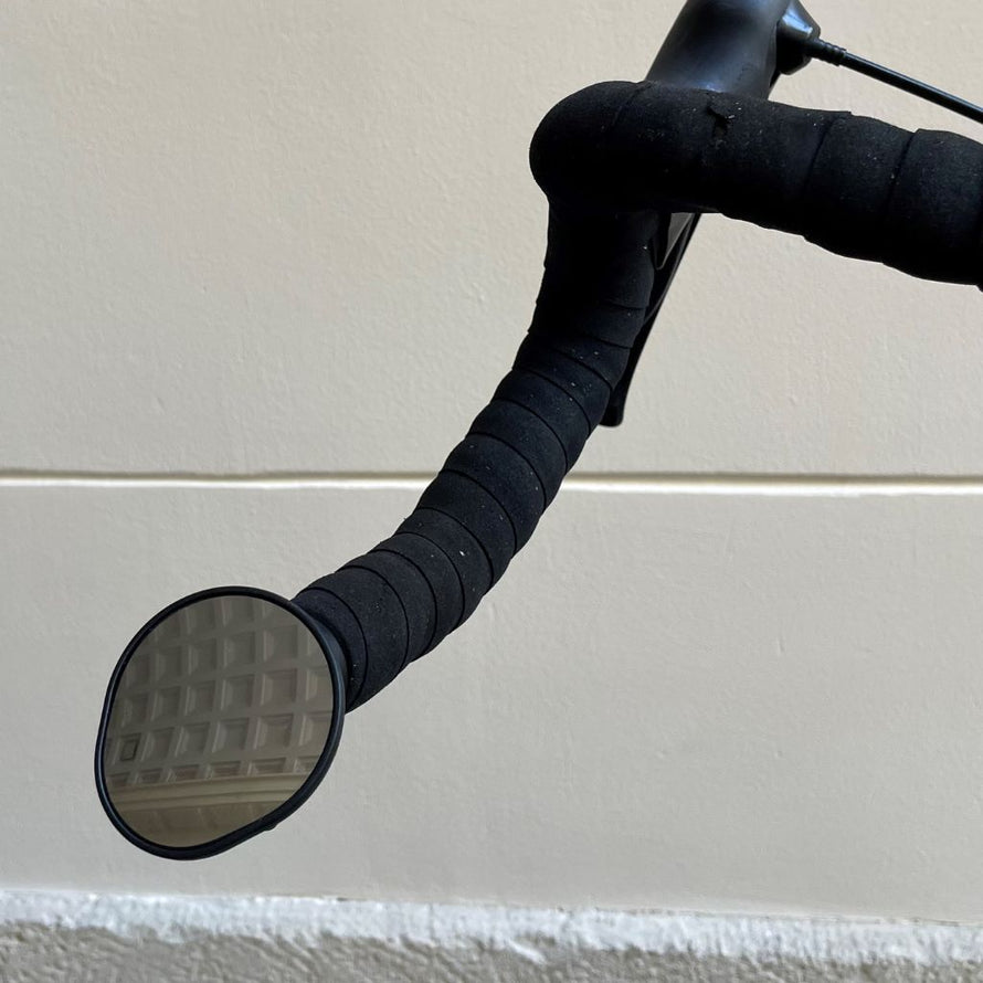 Rétroviseur vélo à miroir convexe Atelya pour vélos de route ou Gravel