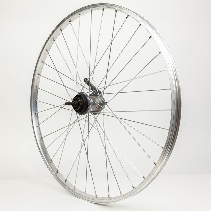 Roue arrière de vélo à rétropédalage 3V 26 pouces axe à écrou - #2