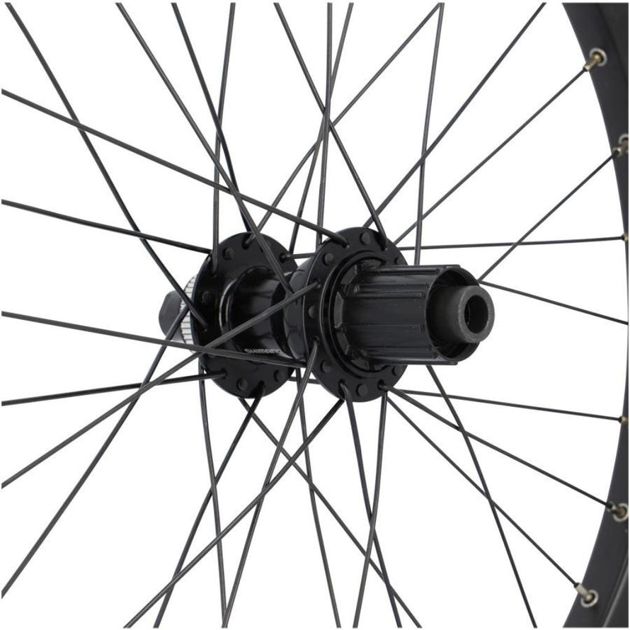roue arriere vélo cargo 20 pouces mach1 kargo xl – detail du corps de roue libre shimano tc500