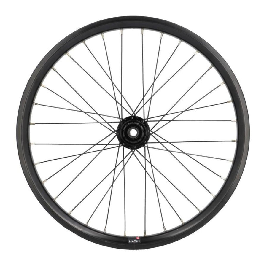 roue velo cargo 20 pouces mach1 kargo xl – vue complete de la jante et des rayons