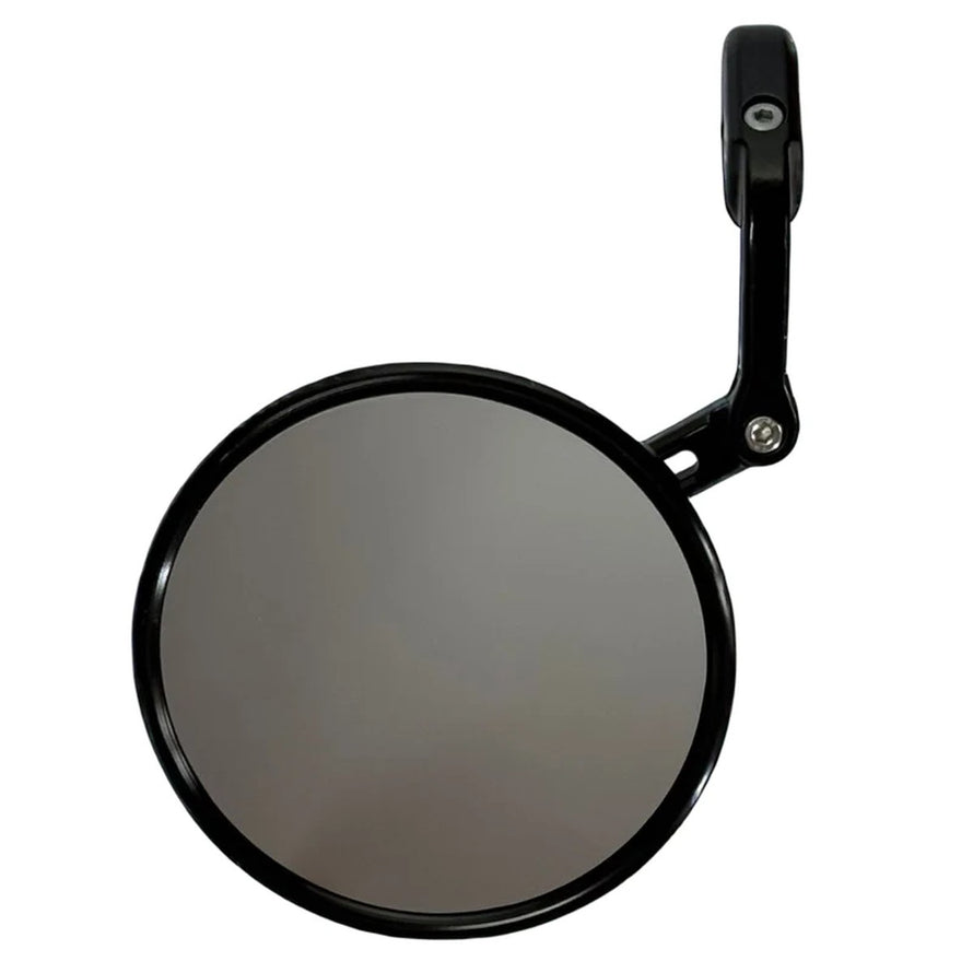 Retroviseur Ryde SideLights Mirror alu 95 mm noir pour velo, design compact et securite renforcee