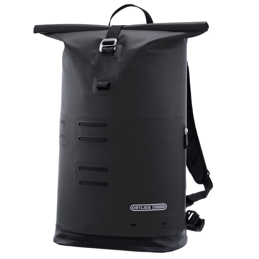 Sac à dos Ortlieb Commuter Daypack noir, étanche et pratique pour cyclistes urbains exigeants