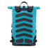 Sac a dos Ortlieb Commuter Daypack turquoise et noir, robuste et impermeable pour trajets a velo urbains