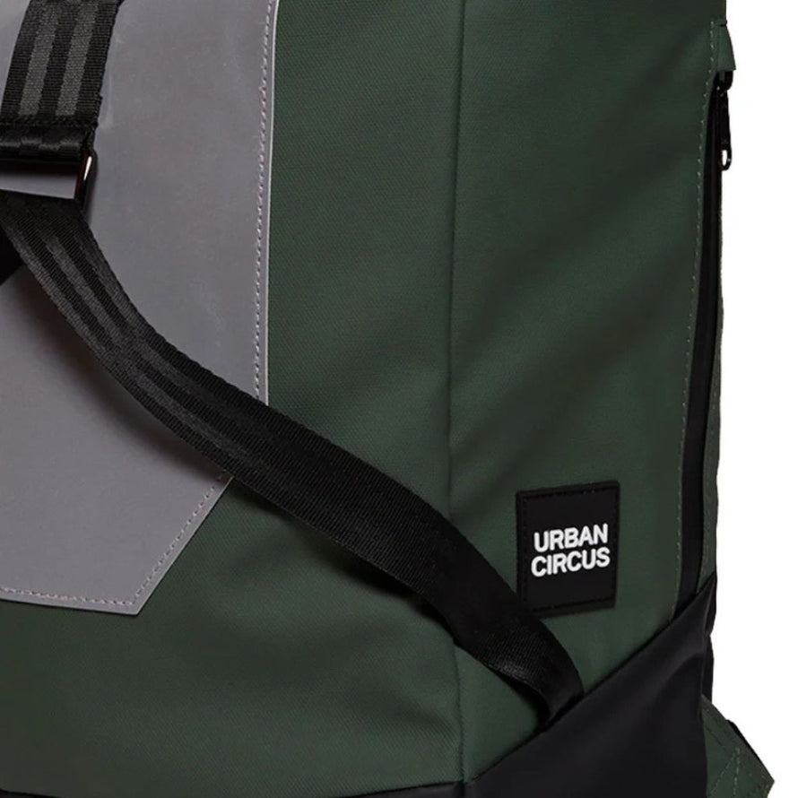 Sac à dos vélo avec détails réfléchissants UCRR Urban Circus vert