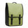 Sac a dos convertible Badawin Moh 25 L vert et noir, parfait pour cyclistes urbains