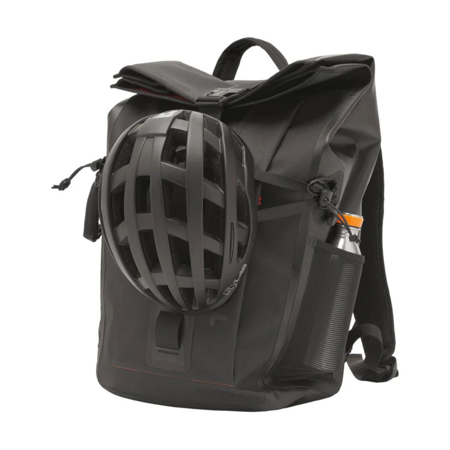 fahrradrucksack mit halterung Wasserdichter Fahrradrucksack mit Halterung für Schloss und Helm TAAC 24 L